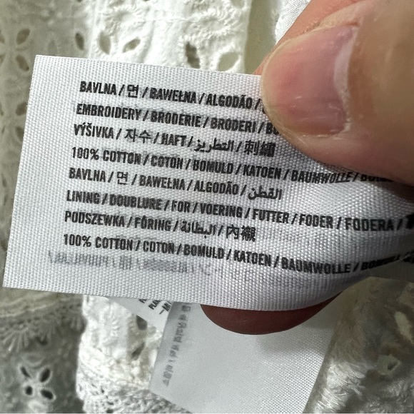 Womens White Lace Eyelet Embroidered Cottagecore Festival Romantic Tank Cami Top - Picture 11 of 13